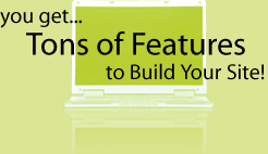 Tons of features to build your site templates