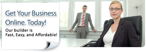 Get Your Business Online Today Fast easy affordable builder