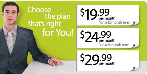 Choose the website plan that is right for you